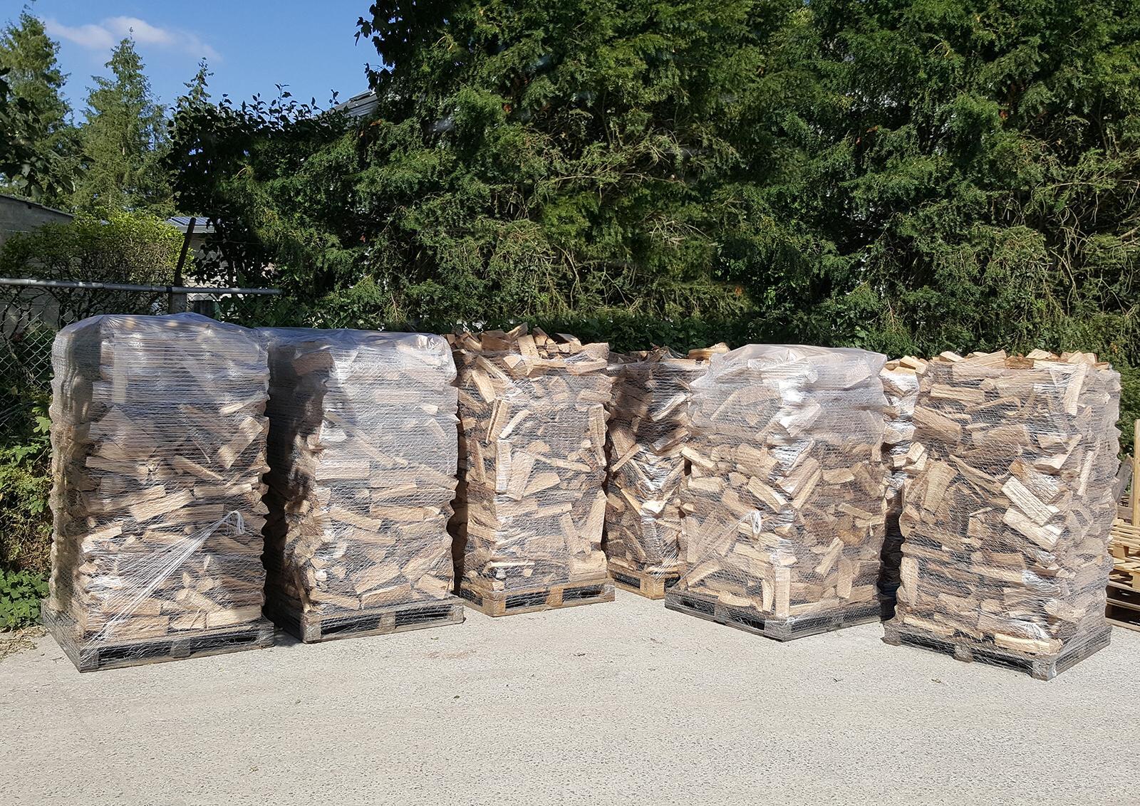 BRENNHOLZ AUF PALETTE - 25cm