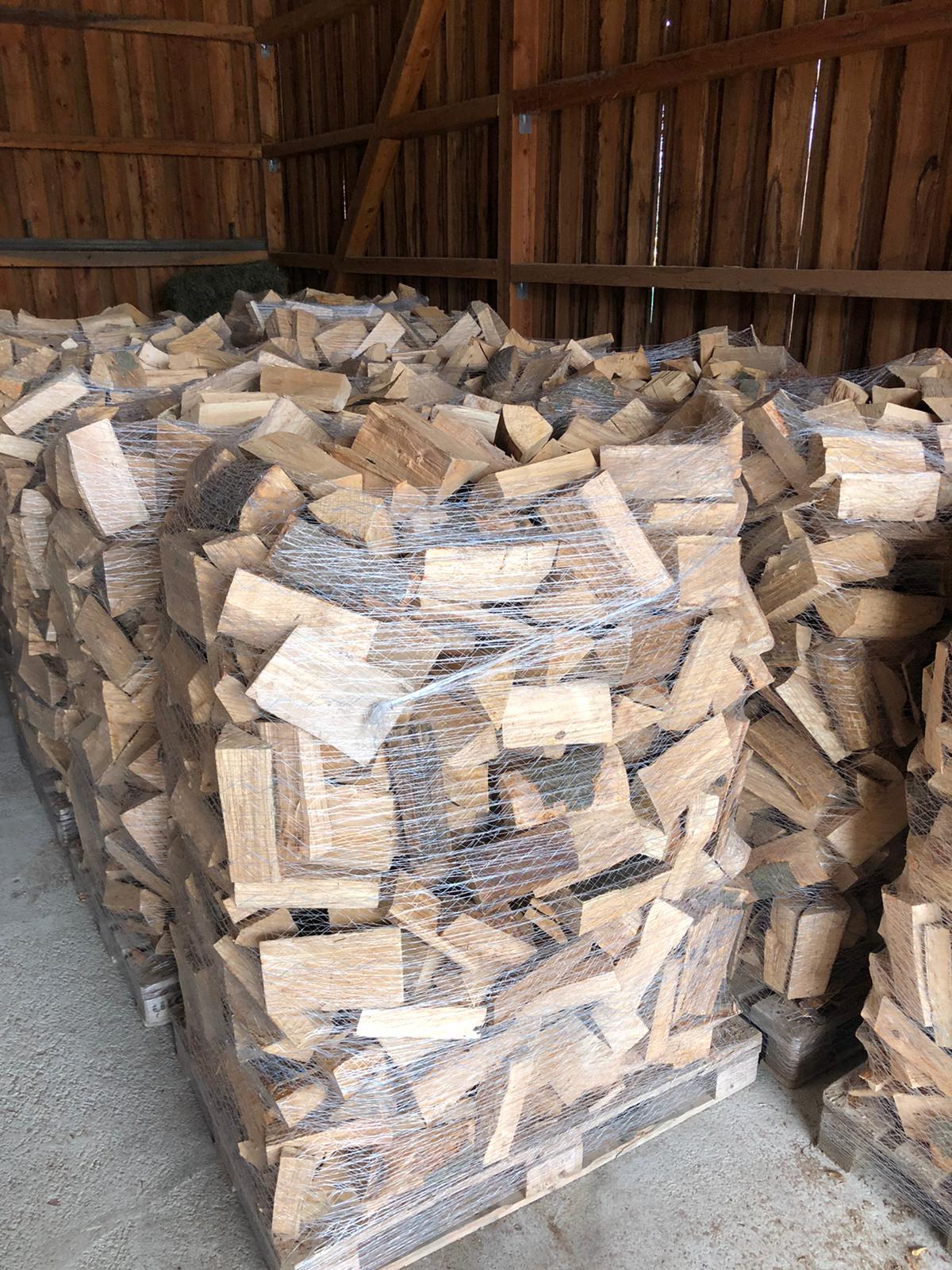 BRENNHOLZ AUF PALETTE - 25cm